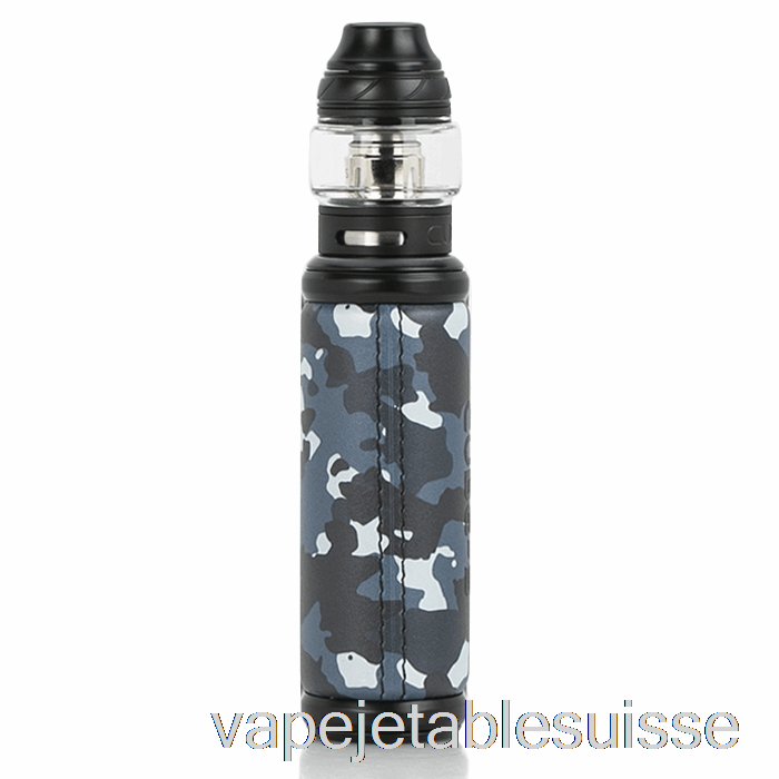 Vape Suisse Obs Cube-s 80w Kit De Démarrage Camouflage Bleu